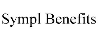 SYMPL BENEFITS trademark