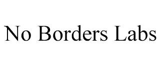 NO BORDERS LABS trademark