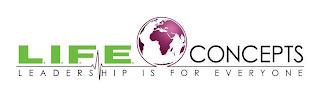 L.I.F.E CONCEPTS LEADERSHIP IS FOR EVERYONE trademark