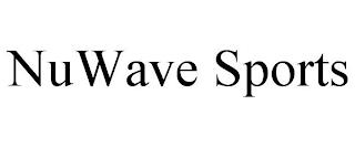 NUWAVE SPORTS trademark