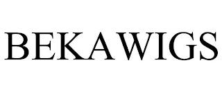 BEKAWIGS trademark