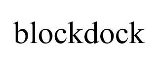 BLOCKDOCK trademark