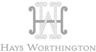 HW HAYS WORTHINGTON trademark