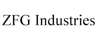 ZFG INDUSTRIES trademark