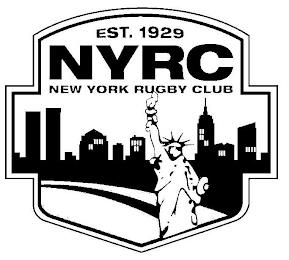 NYRC NEW YORK RUGBY CLUB EST. 1929 trademark