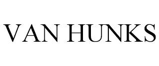 VAN HUNKS trademark