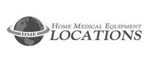 HME HOME MEDICAL EQUIPMENT LOCATIONS trademark