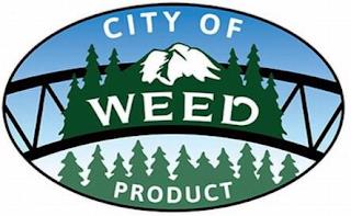 CITY OF WEED PRODUCT trademark