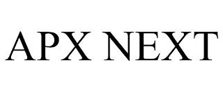 APX NEXT trademark