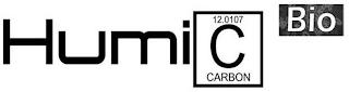 HUMIC BIO C CARBON 12.0107 trademark