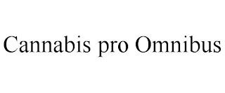 CANNABIS PRO OMNIBUS trademark