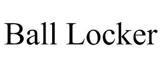 BALL LOCKER trademark