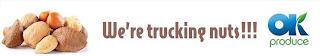 WE'RE TRUCKING NUTS!!! OK PRODUCE trademark