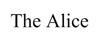 THE ALICE trademark