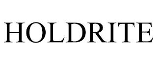 HOLDRITE trademark