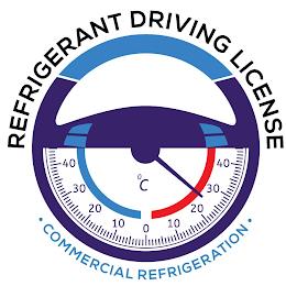 REFRIGERANT DRIVING LICENSE ·COMMERCIALREFRIGERATION· trademark