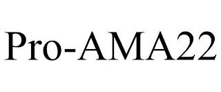 PRO-AMA22 trademark