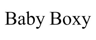 BABY BOXY trademark