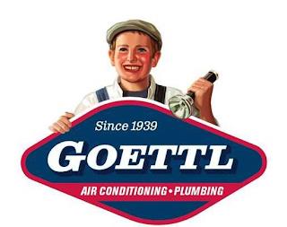 SINCE 1939 GOETTL AIR CONDITIONING · PLUMBING trademark