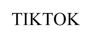 TIKTOK trademark