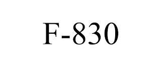 F-830 trademark