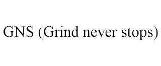 GNS (GRIND NEVER STOPS) trademark