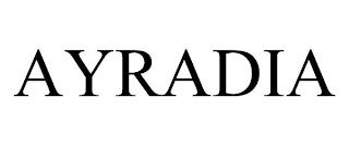 AYRADIA trademark