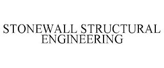 STONEWALL STRUCTURAL ENGINEERING trademark