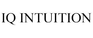 IQ INTUITION trademark