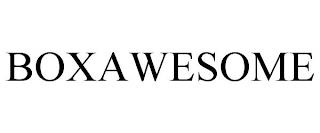 BOXAWESOME trademark