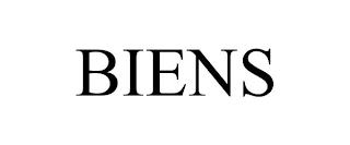 BIENS trademark