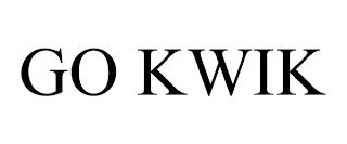 GO KWIK trademark