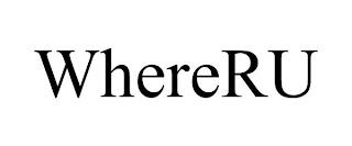 WHERERU trademark