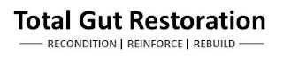 TOTAL GUT RESTORATION RECONDITION REINFORCE REBUILD trademark