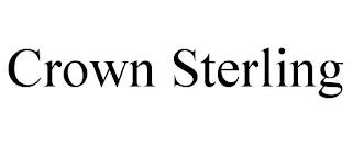 CROWN STERLING trademark