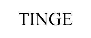 TINGE trademark