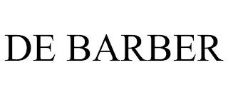 DE BARBER trademark