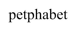 PETPHABET trademark