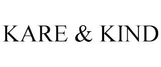 KARE & KIND trademark