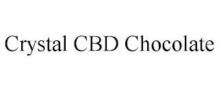 CRYSTAL CBD CHOCOLATE trademark