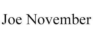 JOE NOVEMBER trademark