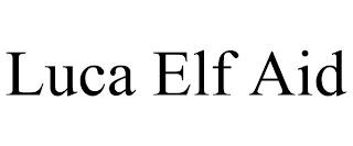 LUCA ELF AID trademark