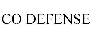 CO DEFENSE trademark