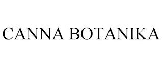 CANNA BOTANIKA trademark