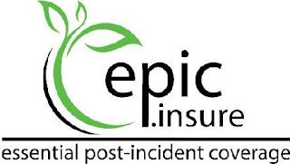 EPIC.INSURE ESSENTIAL POST-INCIDENT COVERAGE trademark