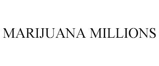 MARIJUANA MILLIONS trademark