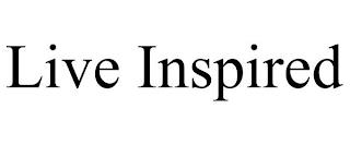 LIVE INSPIRED trademark