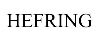 HEFRING trademark