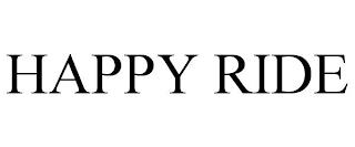 HAPPY RIDE trademark