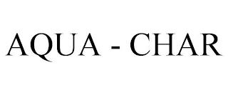 AQUA - CHAR trademark